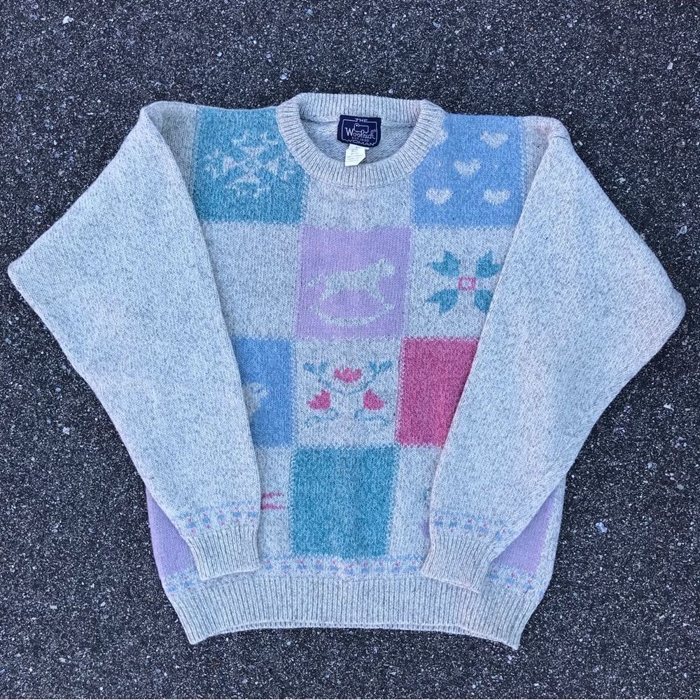 vintage woolrich sweater